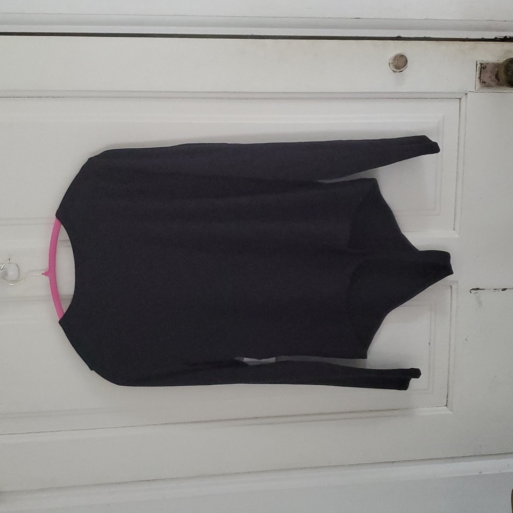Banana Republic Black V Neck Bodysuit - Picture 7 of 7